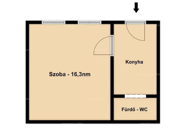 Eladó lakás Budapest VI. kerület 25 nm