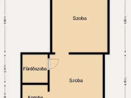 Eladó lakás Budapest VI. kerület 49 nm