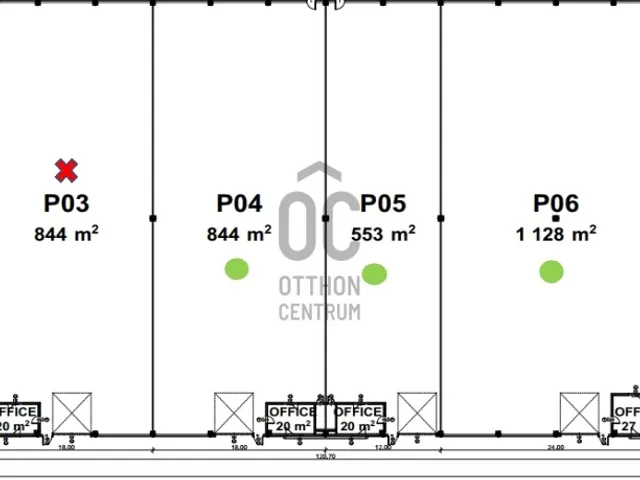 Kiadó kereskedelmi és ipari ingatlan Székesfehérvár 1130 nm