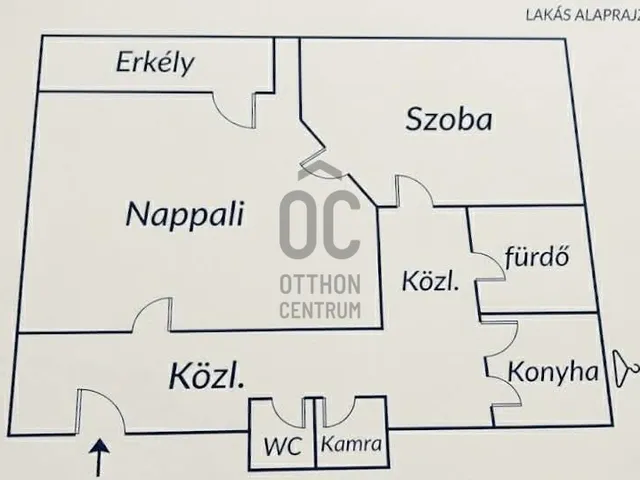 Eladó lakás Budapest II. kerület, Pasarét 54 nm