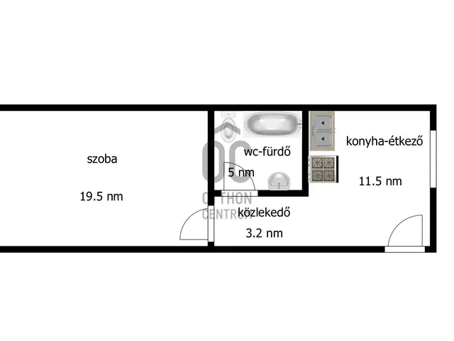 Eladó lakás Kisvárda 39 nm