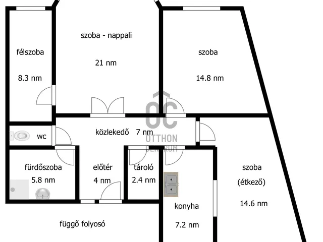 Eladó lakás Kisvárda 87 nm