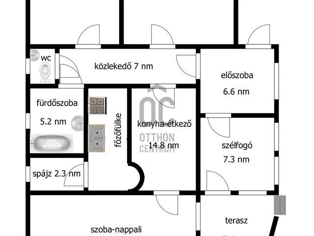 Eladó ház Kisvárda 100 nm