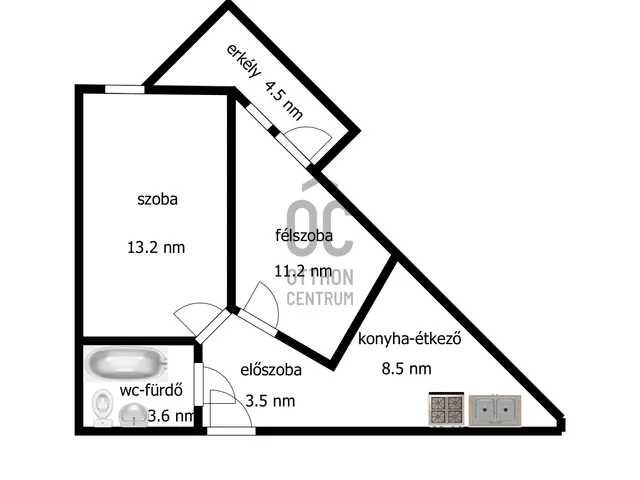 Eladó lakás Kisvárda 40 nm