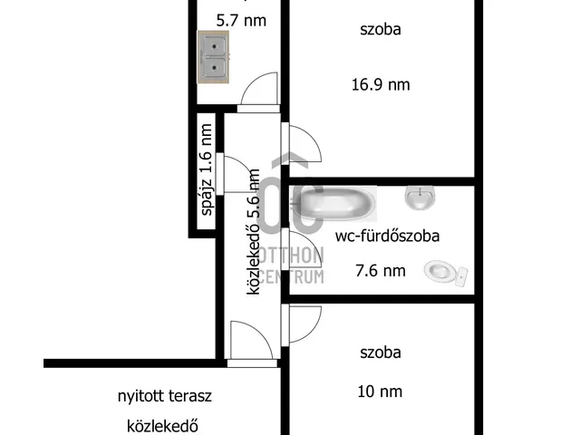 Eladó lakás Kisvárda 47 nm