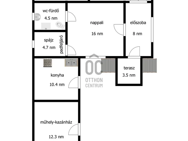 Eladó ház Kisvárda 80 nm