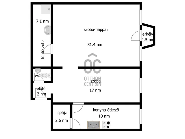 Eladó lakás Kisvárda 73 nm