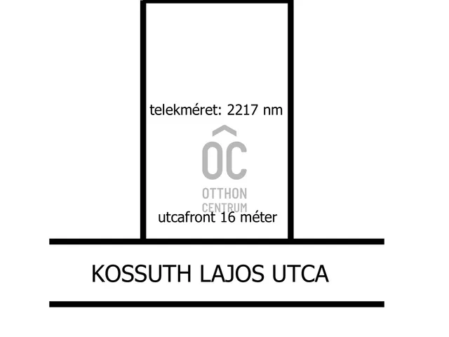 Eladó telek Döge 2217 nm
