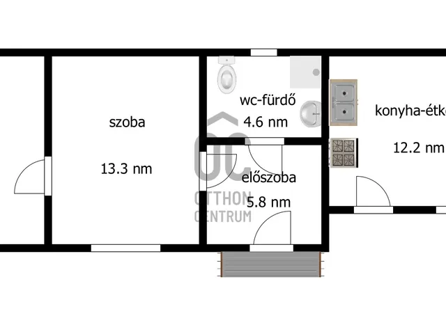 Eladó ház Kisvárda 55 nm