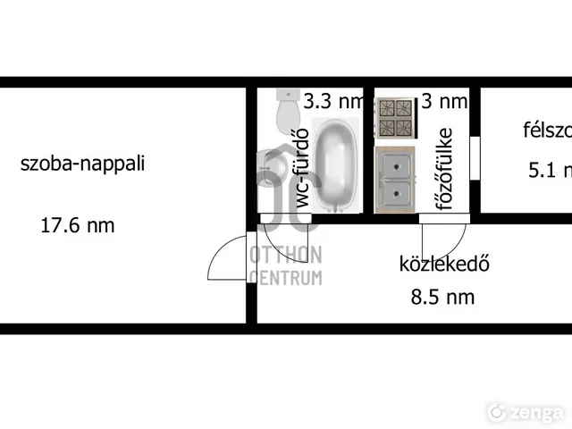 Eladó lakás Kisvárda 39 nm