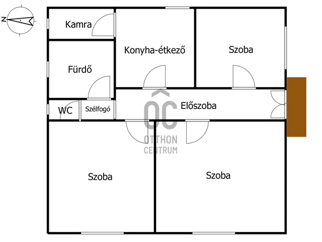 Eladó ház Fadd 81 nm