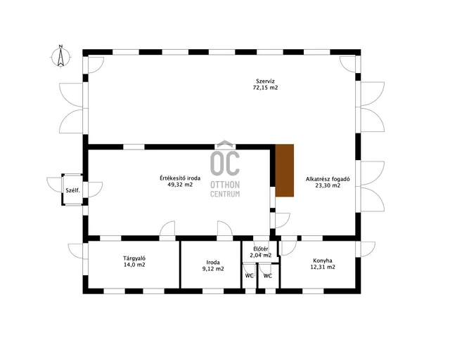 Eladó kereskedelmi és ipari ingatlan Szekszárd, Palánk 265 nm