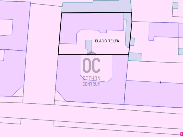 Eladó telek Szekszárd 633 nm