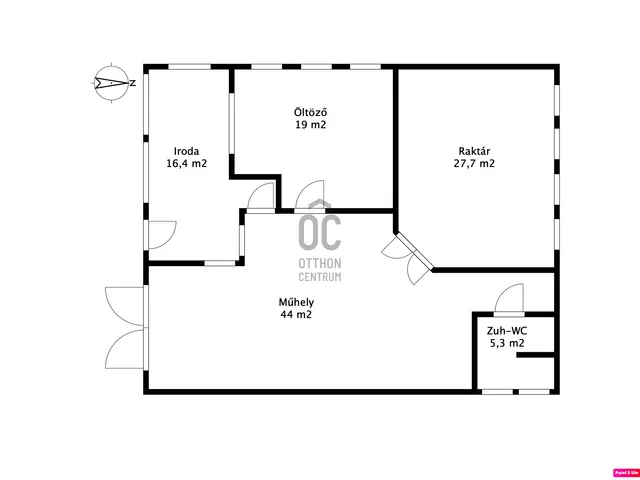 Eladó kereskedelmi és ipari ingatlan Szekszárd 117 nm