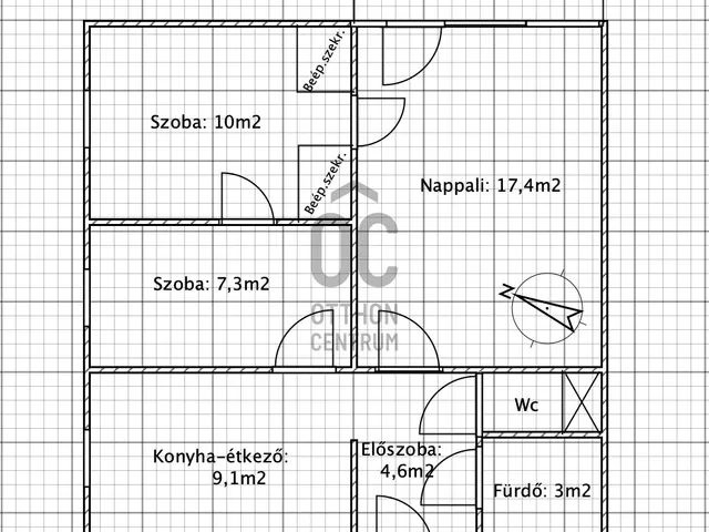 Eladó lakás Szekszárd 55 nm