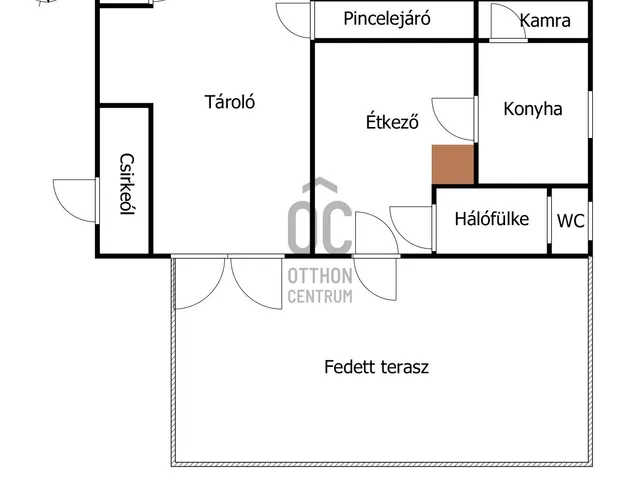 Eladó ház Szekszárd, Palánkihegy, Bor utca 57 nm