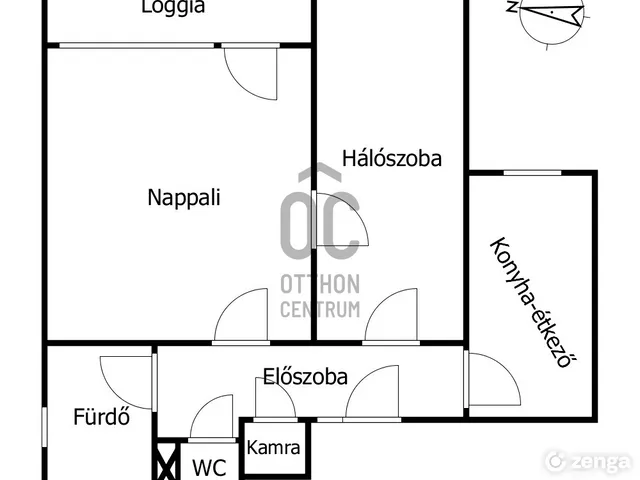 Eladó lakás Szekszárd, Bottyán-hegyi lakótelep 57 nm