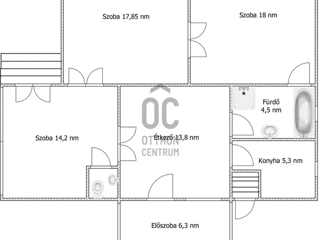 Eladó ház Dunaszentgyörgy 80 nm