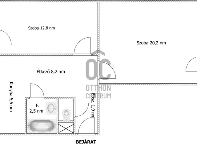 Eladó lakás Paks, Lakótelep 54 nm