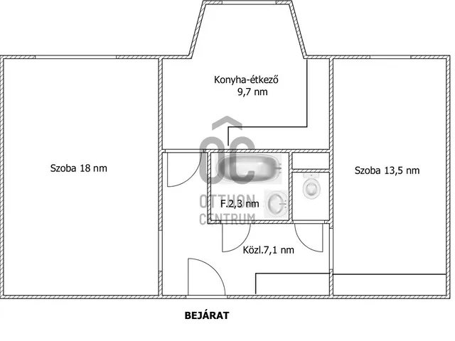 Eladó lakás Paks, Lakótelep, Kurcsatov utca 51 nm
