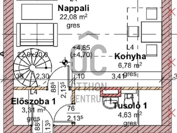 Eladó lakás Pécs, Belváros 73 nm
