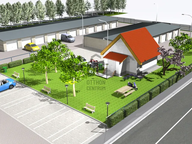 Eladó garázs Kozármisleny 18 nm