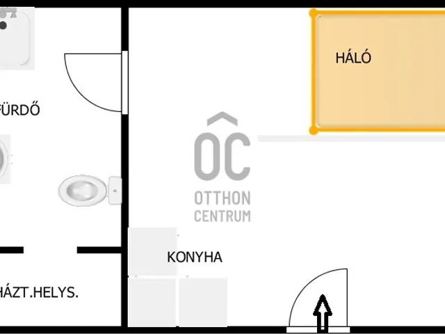 Eladó lakás Pécs, Belváros 24 nm