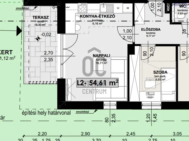 Eladó lakás Balatonudvari 54 nm