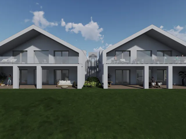 Eladó új építésű lakópark Balatonakarattya 128 nm