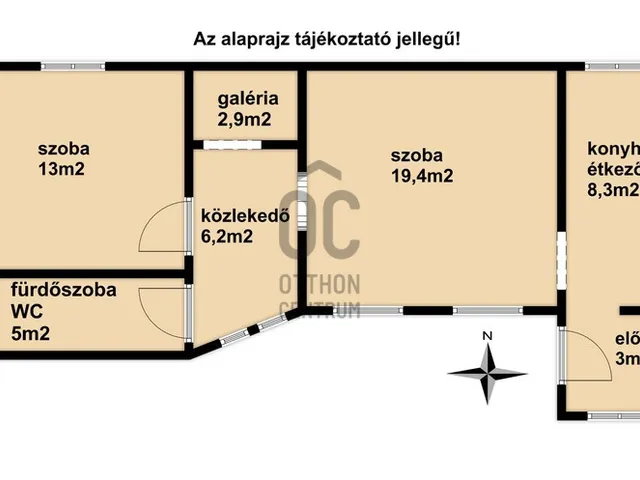 Eladó lakás Letenye 57 nm