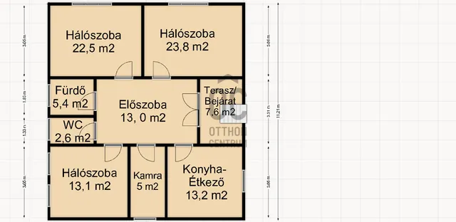 Eladó ház Letenye 100 nm