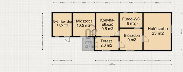 Eladó ház Nagykanizsa, Kiskanizsa 70 nm