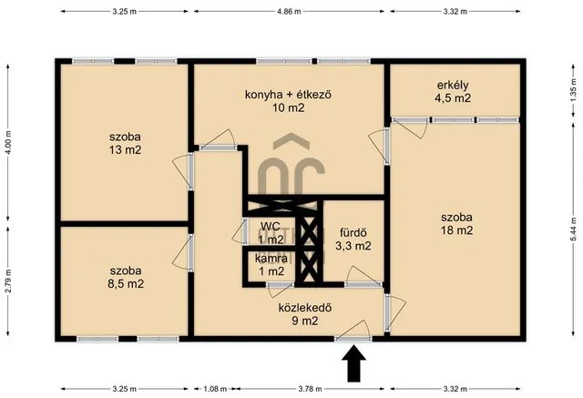 Eladó lakás Nagykanizsa 66 nm