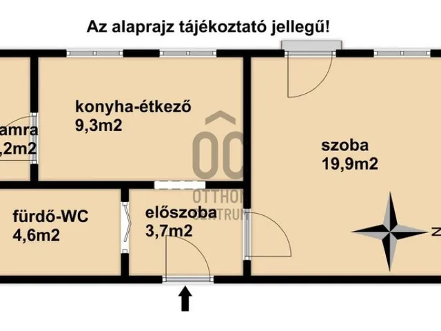 Eladó lakás Nagykanizsa 37 nm