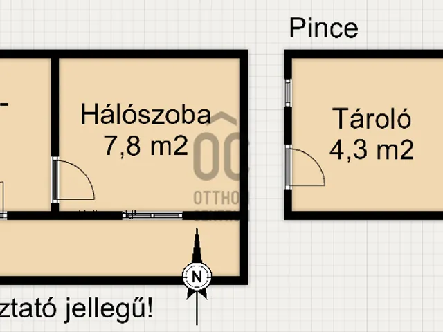 Eladó ház Homokkomárom 25 nm