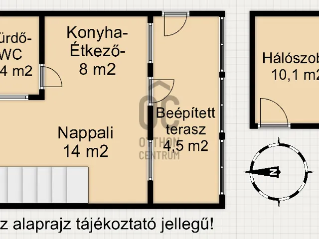 Kiadó ház Nagykanizsa, Belváros 47 nm