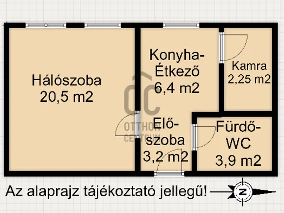 Eladó lakás Nagykanizsa, Ligetváros 35 nm