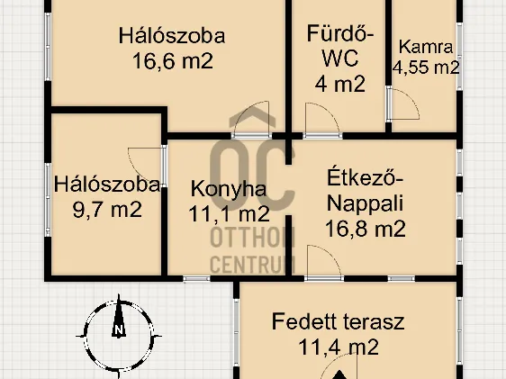 Eladó ház Nagykanizsa 68 nm
