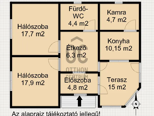 Eladó ház Nagykanizsa, Kiskanizsa 75 nm