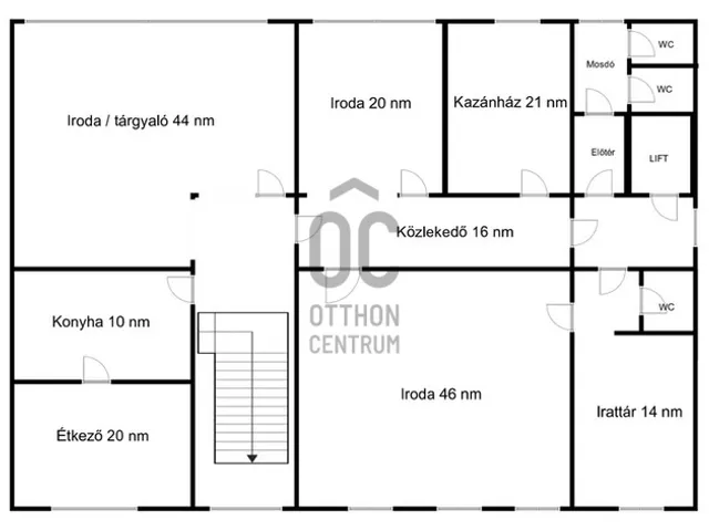 Eladó kereskedelmi és ipari ingatlan Nagykanizsa, Belváros 757 nm