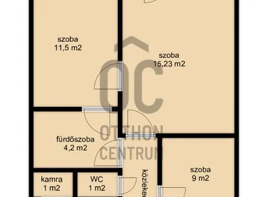 Eladó lakás Nagykanizsa, Belváros 60 nm