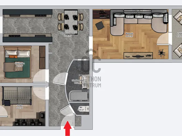 Eladó lakás Nagykanizsa 67 nm