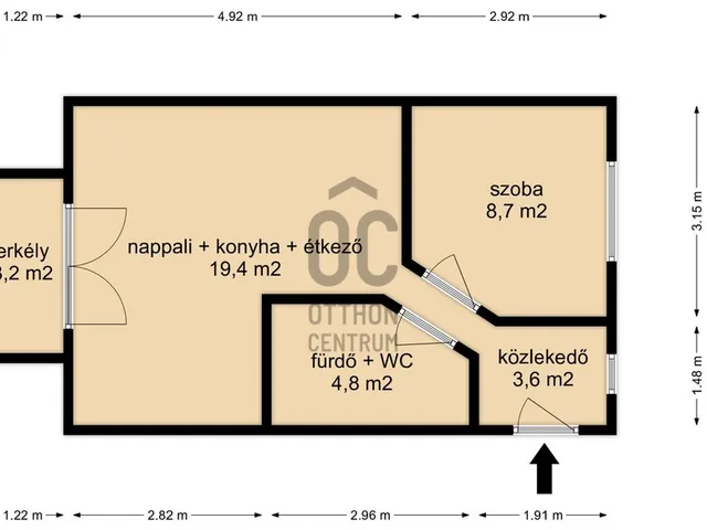 Eladó lakás Zalakaros 39 nm