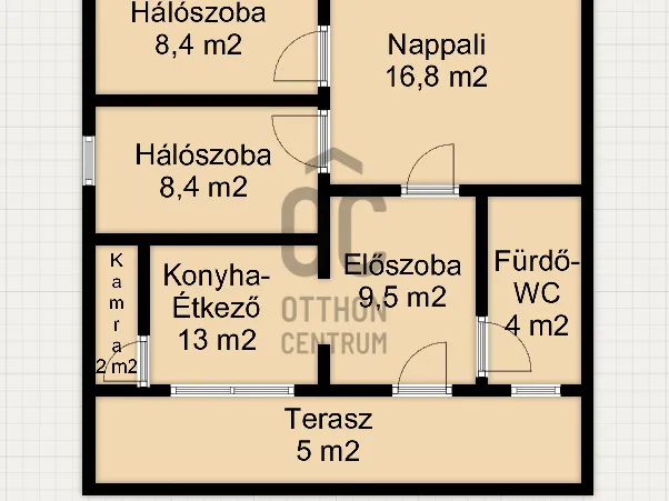 Eladó ház Nagykanizsa, Belváros 65 nm