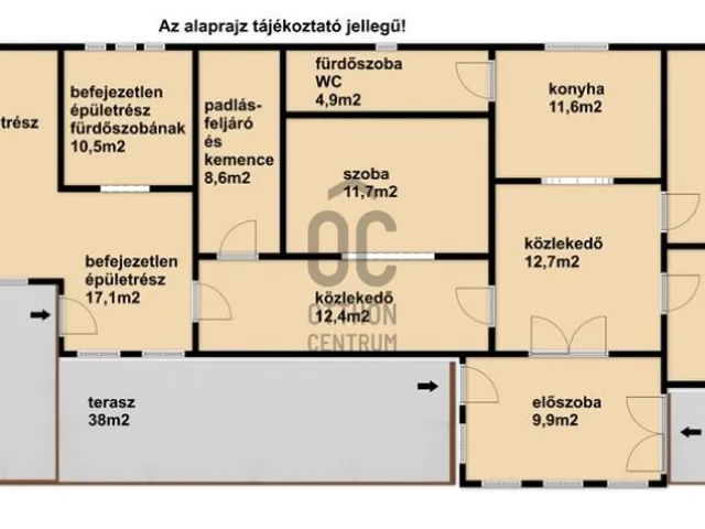 Eladó ház Csákány 155 nm