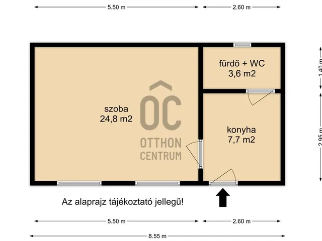 Kiadó ház Nagykanizsa, Belváros 36 nm