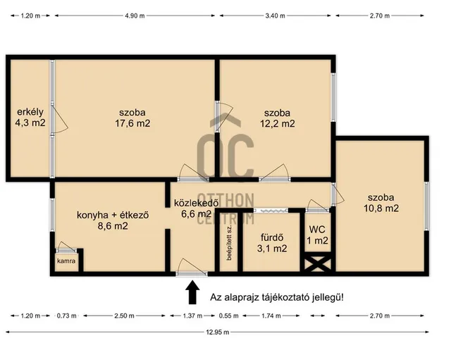 Eladó lakás Nagykanizsa 62 nm