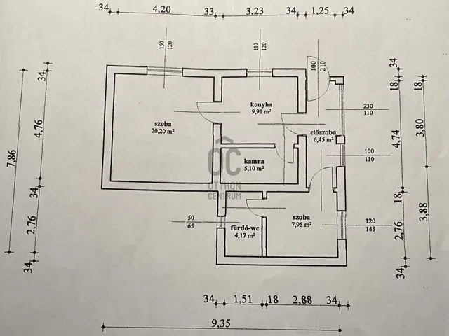 Eladó ház Nagykanizsa 55 nm