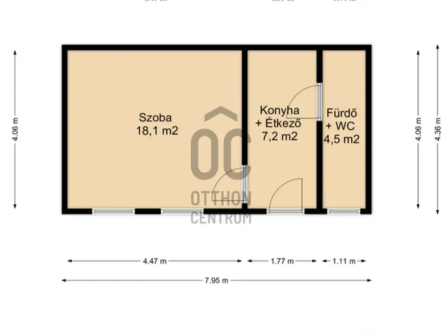 Eladó lakás Nagykanizsa 30 nm
