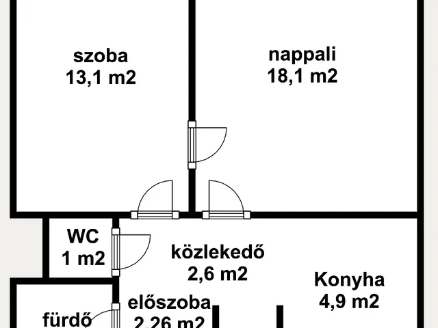 Eladó lakás Budapest IX. kerület, Rehabilitációs terület IX. ker. 53 nm
